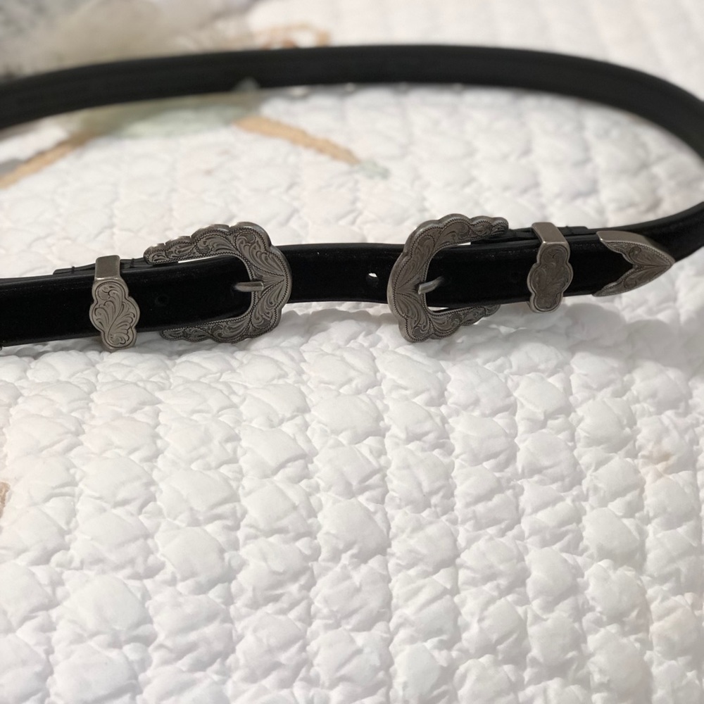 Free People Double Buckle Belt